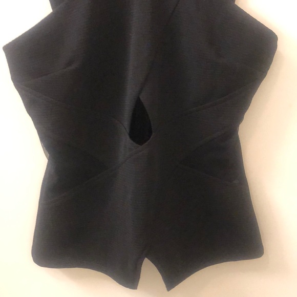 Guess Black Cut Out halter top - Picture 2 of 5